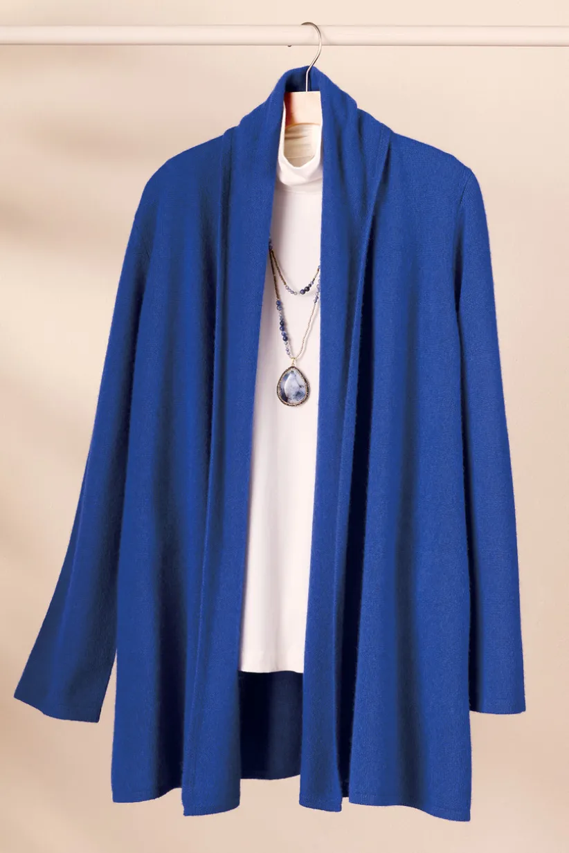 Izzy Cashmere Long Cardigan<Soft Surroundings Clearance