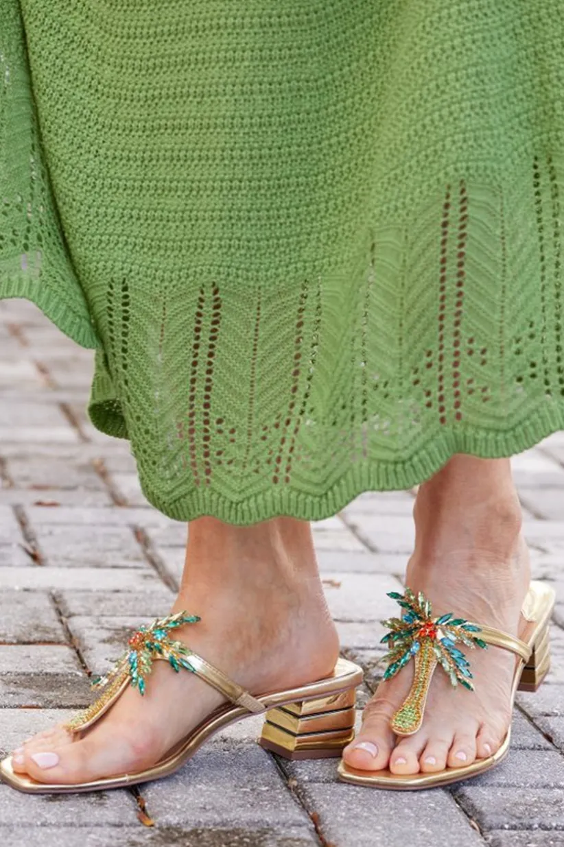 J. Renee Palmy Slide Sandal<Soft Surroundings Sale