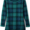 Janece Plaid Sweater Tunic<Soft Surroundings Hot