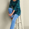 Janece Plaid Sweater Tunic<Soft Surroundings Hot