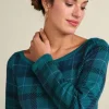 Janece Plaid Sweater Tunic<Soft Surroundings Hot
