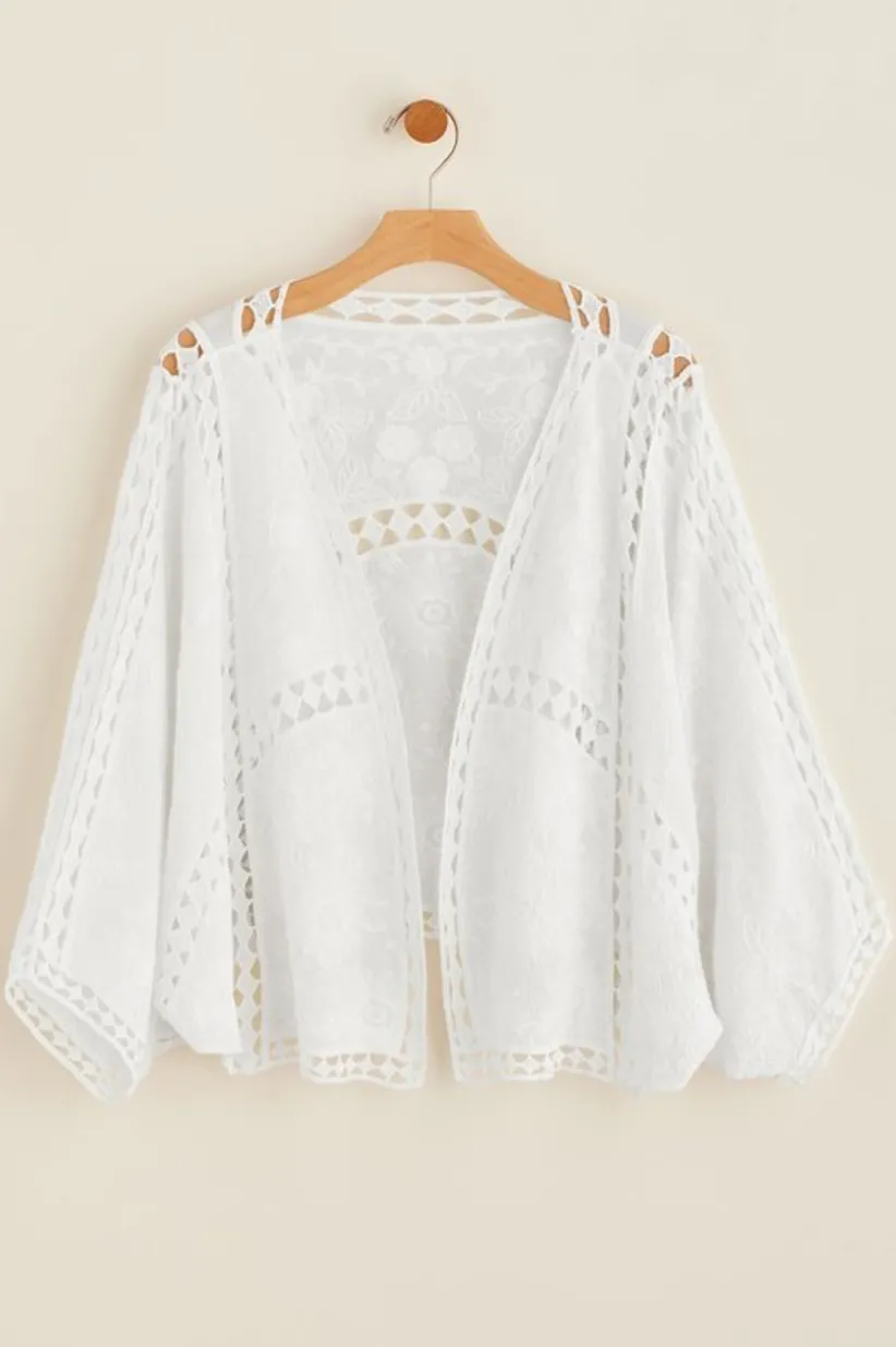 Jasmine Lace Wrap<Soft Surroundings Discount