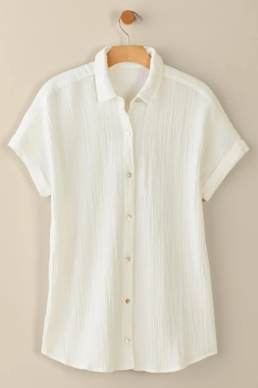 Je Veux Gauze Top<Soft Surroundings Clearance