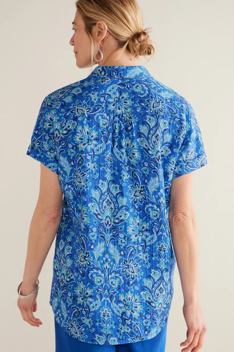 Je Veux Gauze Top<Soft Surroundings Clearance