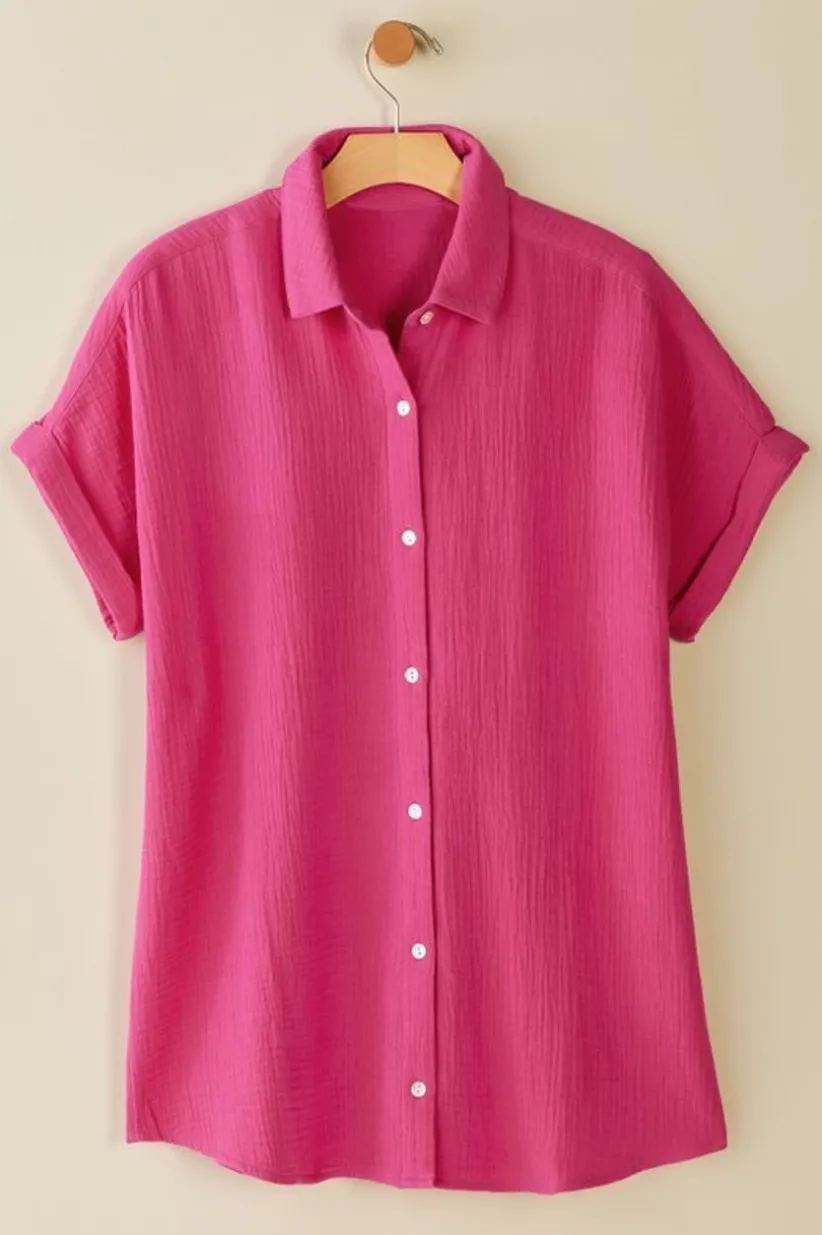 Je Veux Gauze Top<Soft Surroundings Clearance