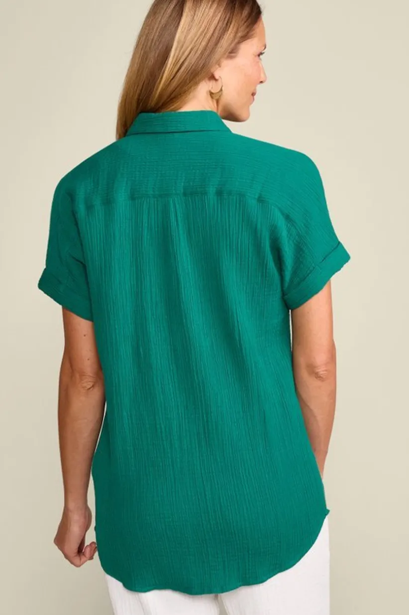 Je Veux Gauze Top<Soft Surroundings Clearance