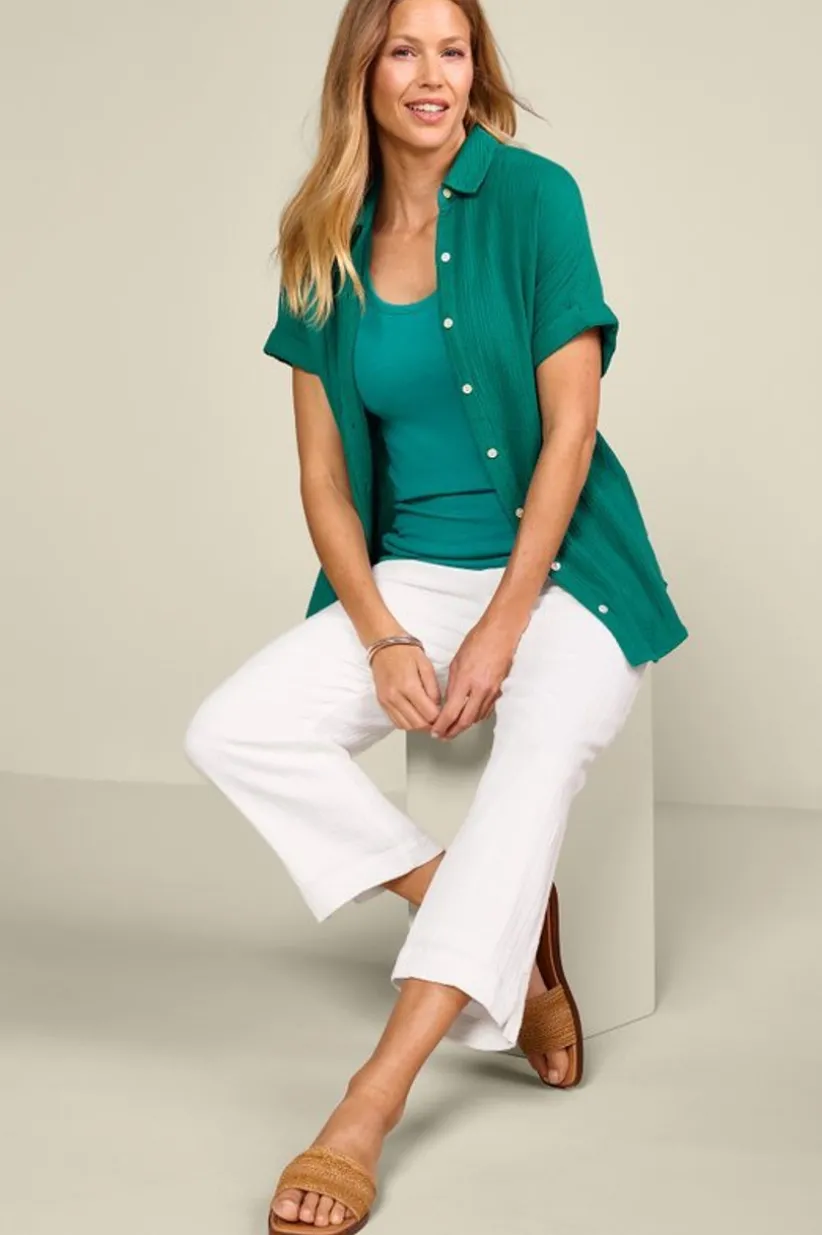 Je Veux Gauze Top<Soft Surroundings Clearance