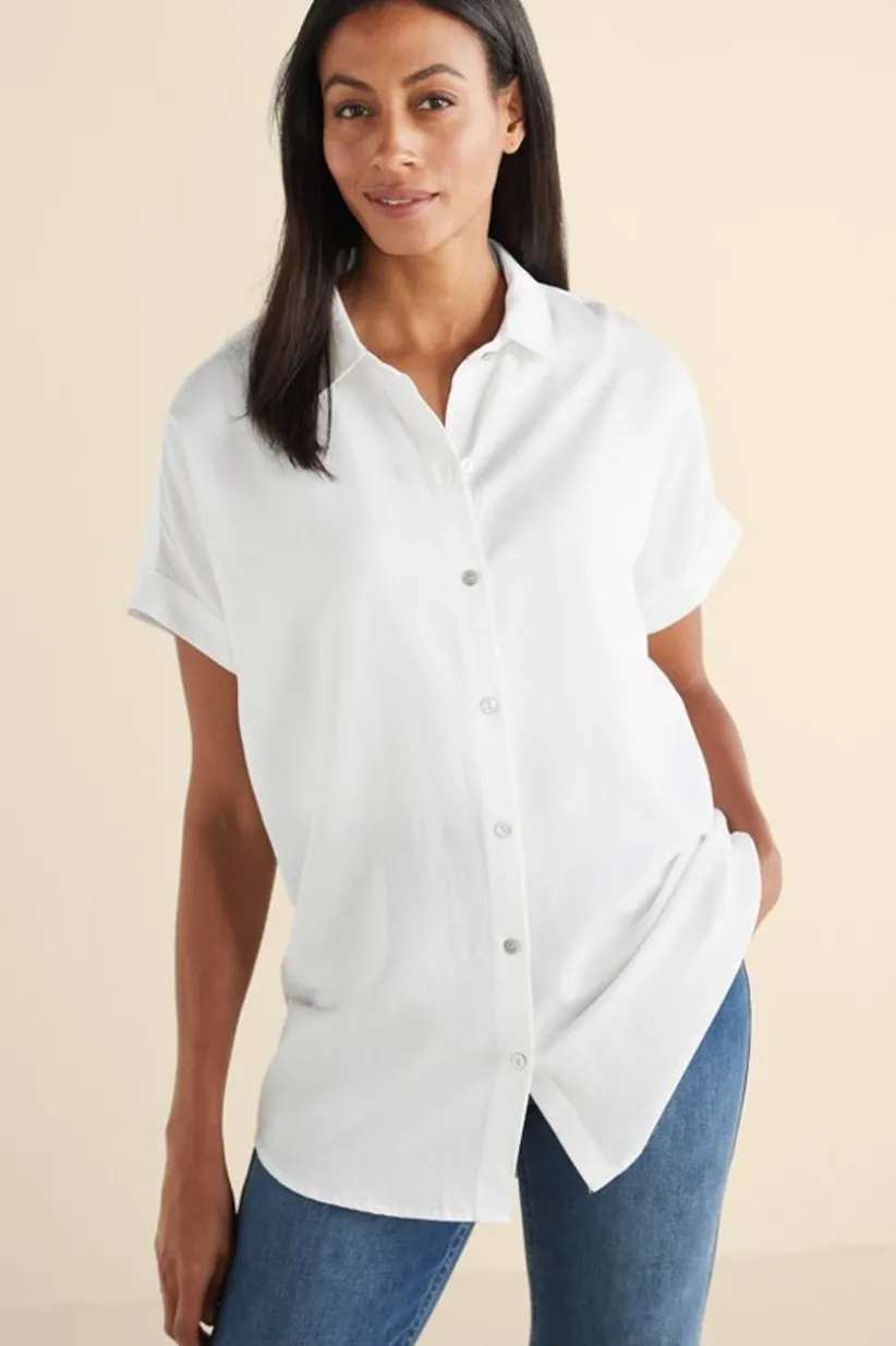 Je Veux Tencel™ Shirt<Soft Surroundings Sale