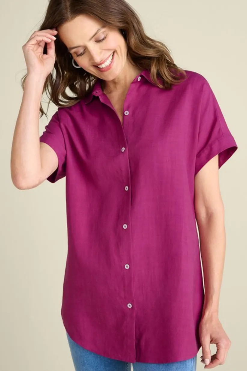 Je Veux Tencel™ Shirt<Soft Surroundings Sale
