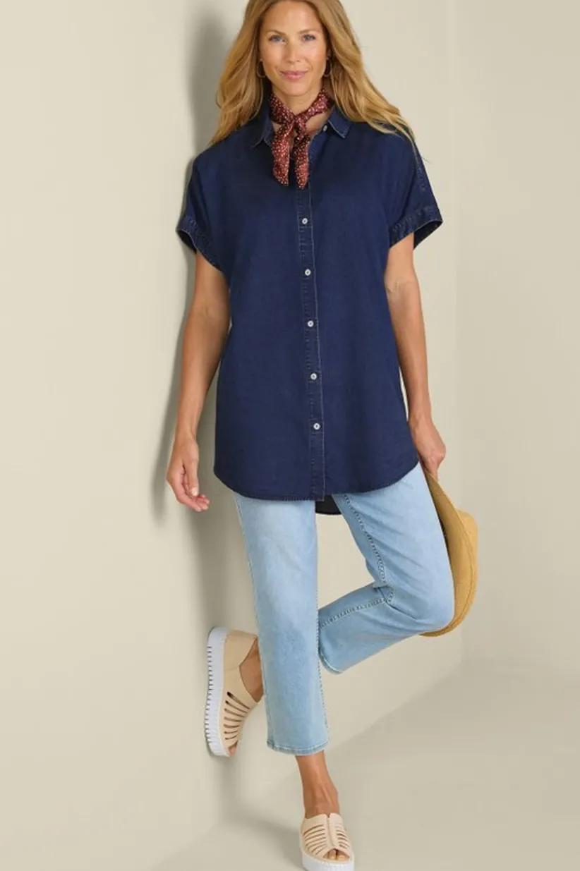 Je Veux Tencel™ Shirt<Soft Surroundings Sale