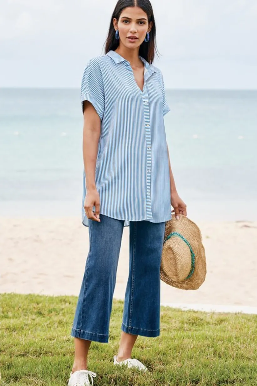 Je Veux Tencel™ Shirt<Soft Surroundings Sale