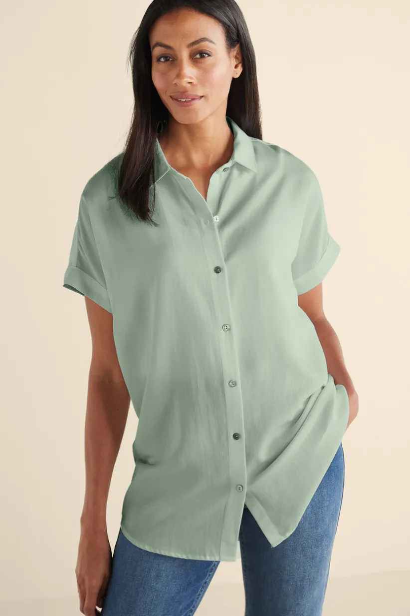 Je Veux Tencel™ Shirt<Soft Surroundings Sale