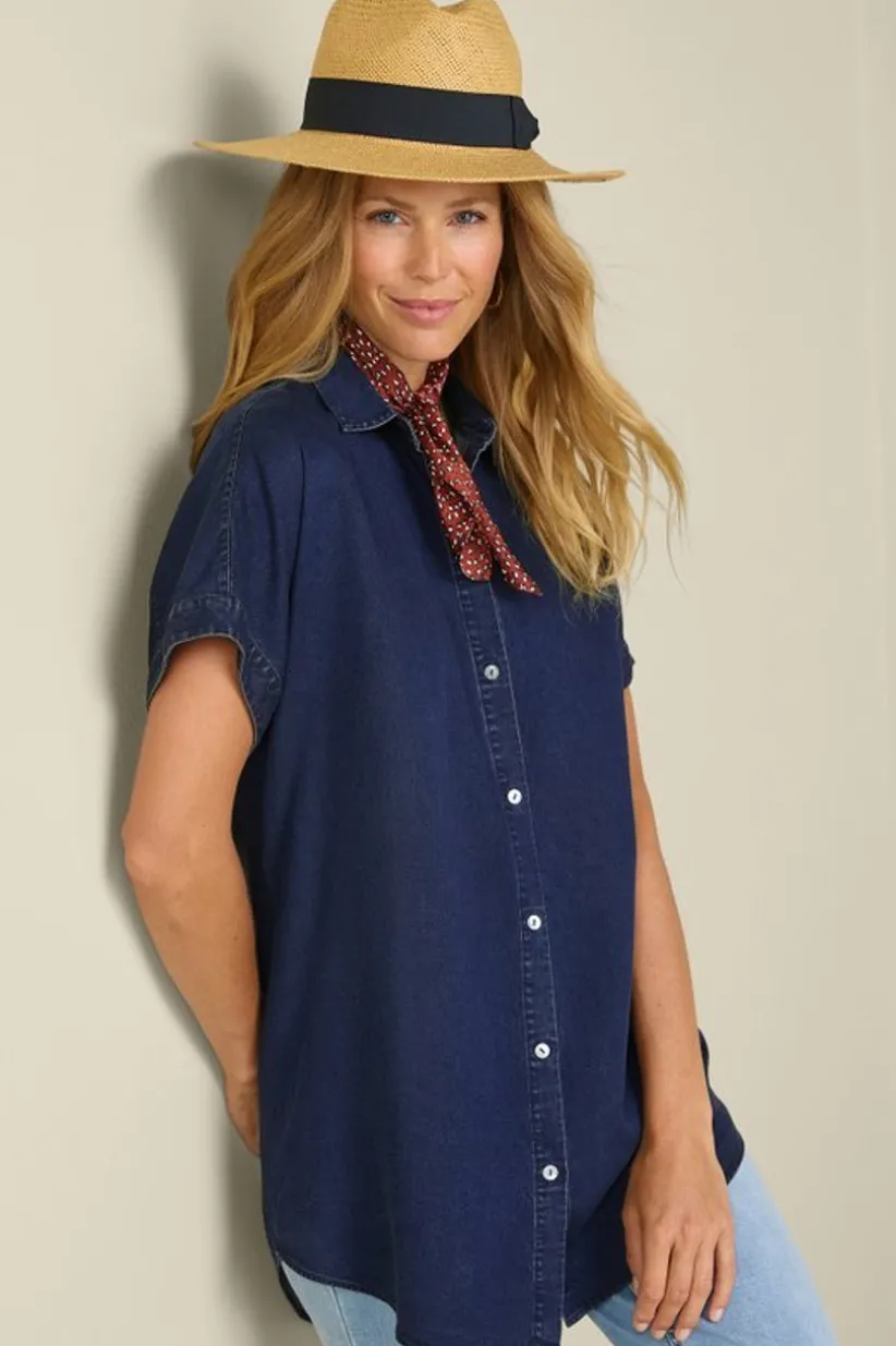 Je Veux Tencel™ Shirt<Soft Surroundings Sale