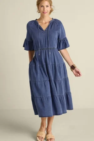 Jessanne Tencel™ Midi Dress<Soft Surroundings Best