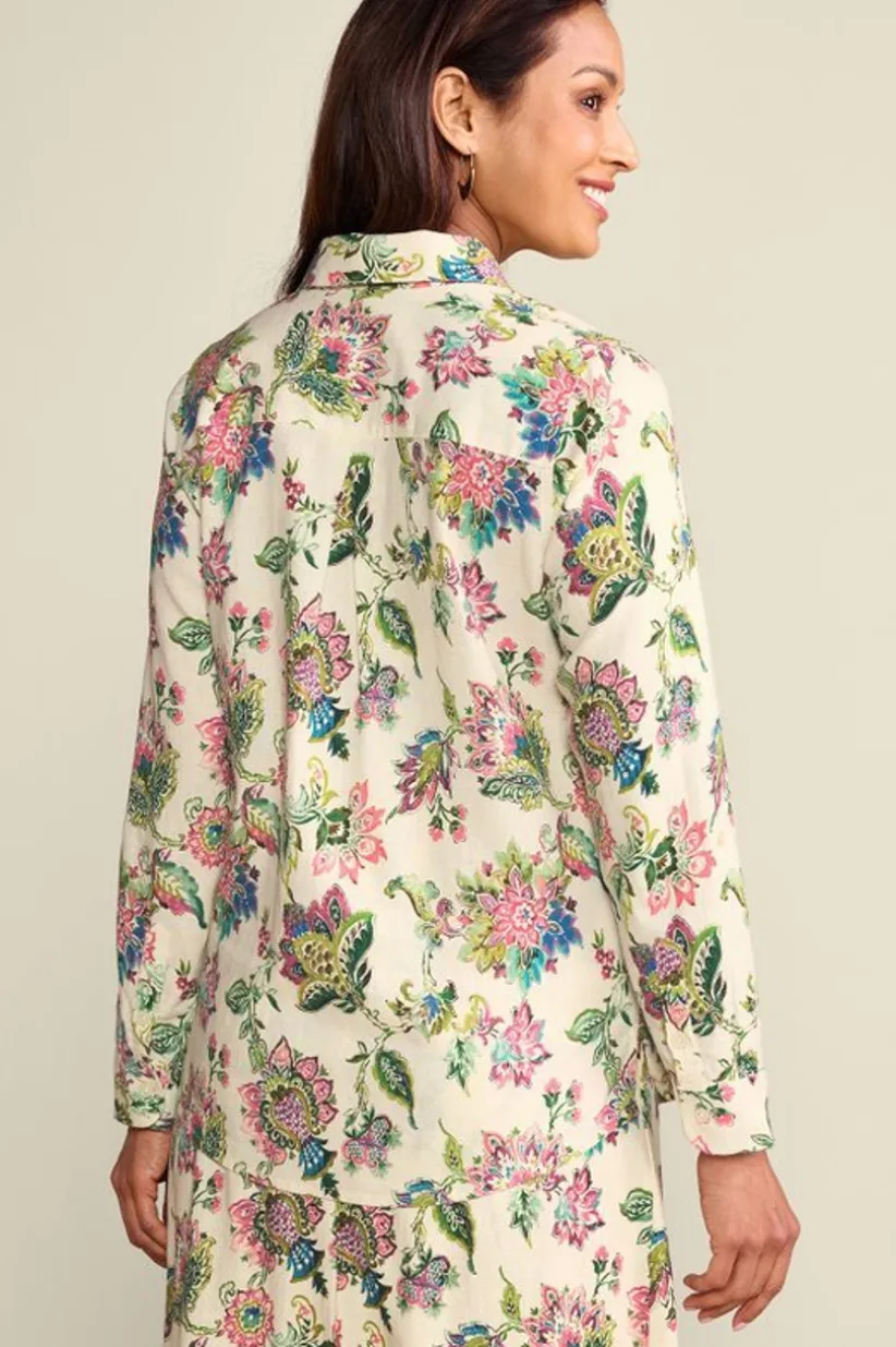 Jordan Linen Blend Shirt<Soft Surroundings Discount