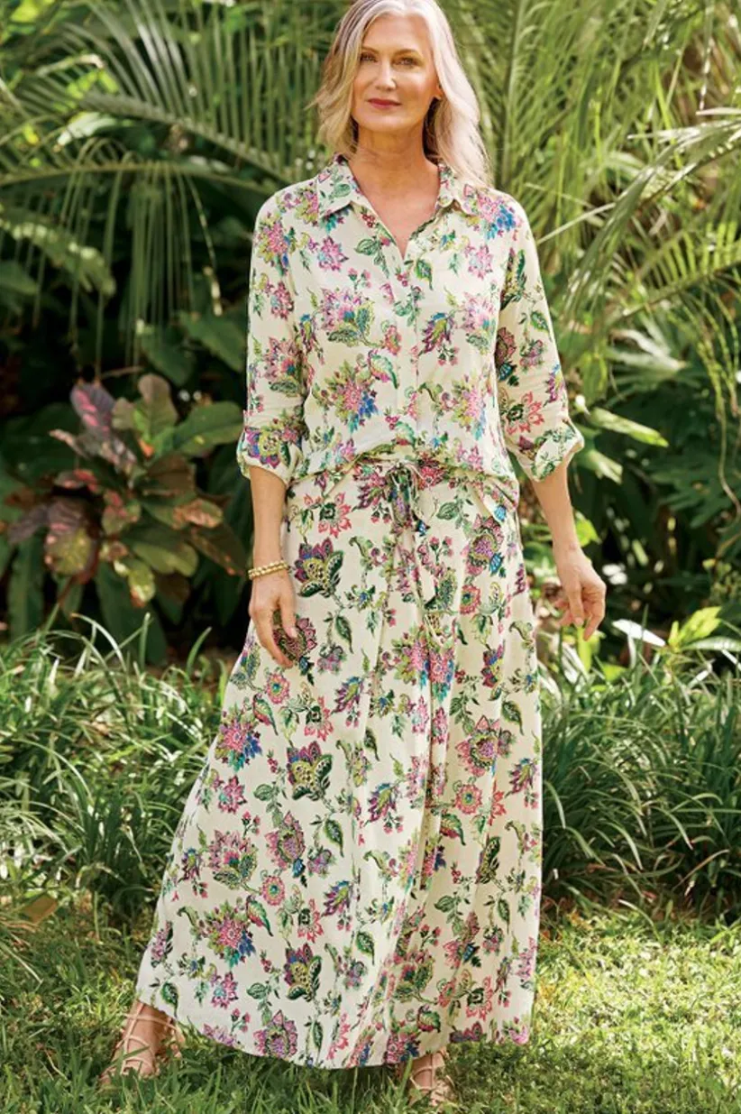 Jordan Linen Blend Shirt<Soft Surroundings Discount