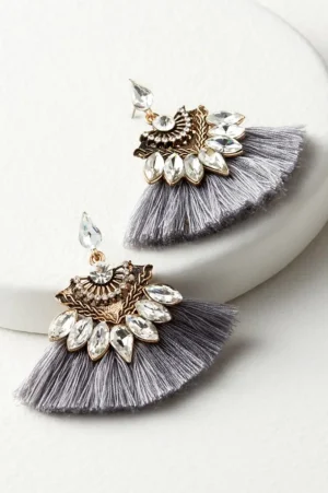 Joy Sparkle & Fringe Earrings<Soft Surroundings Hot