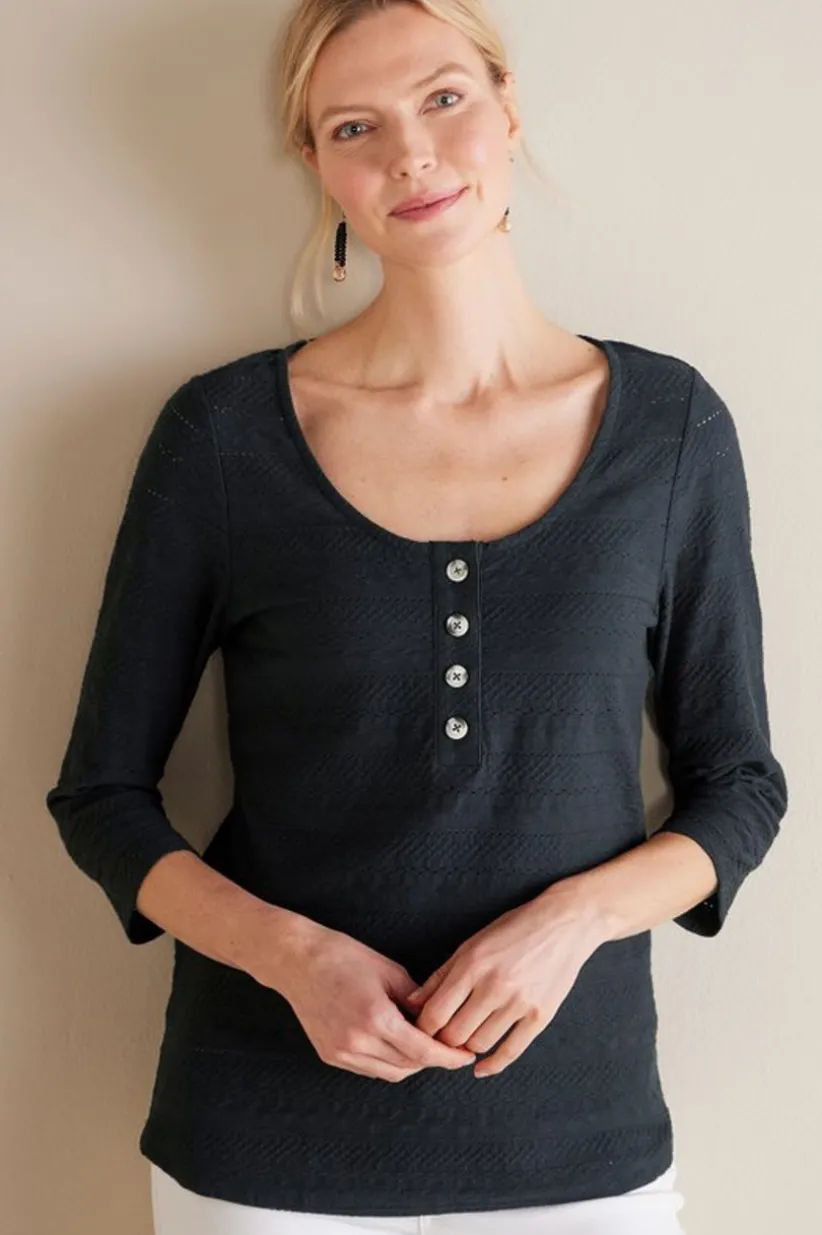 Jude Textured Top<Soft Surroundings Sale