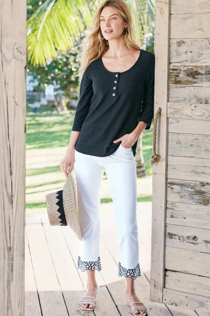 Jude Textured Top<Soft Surroundings Sale