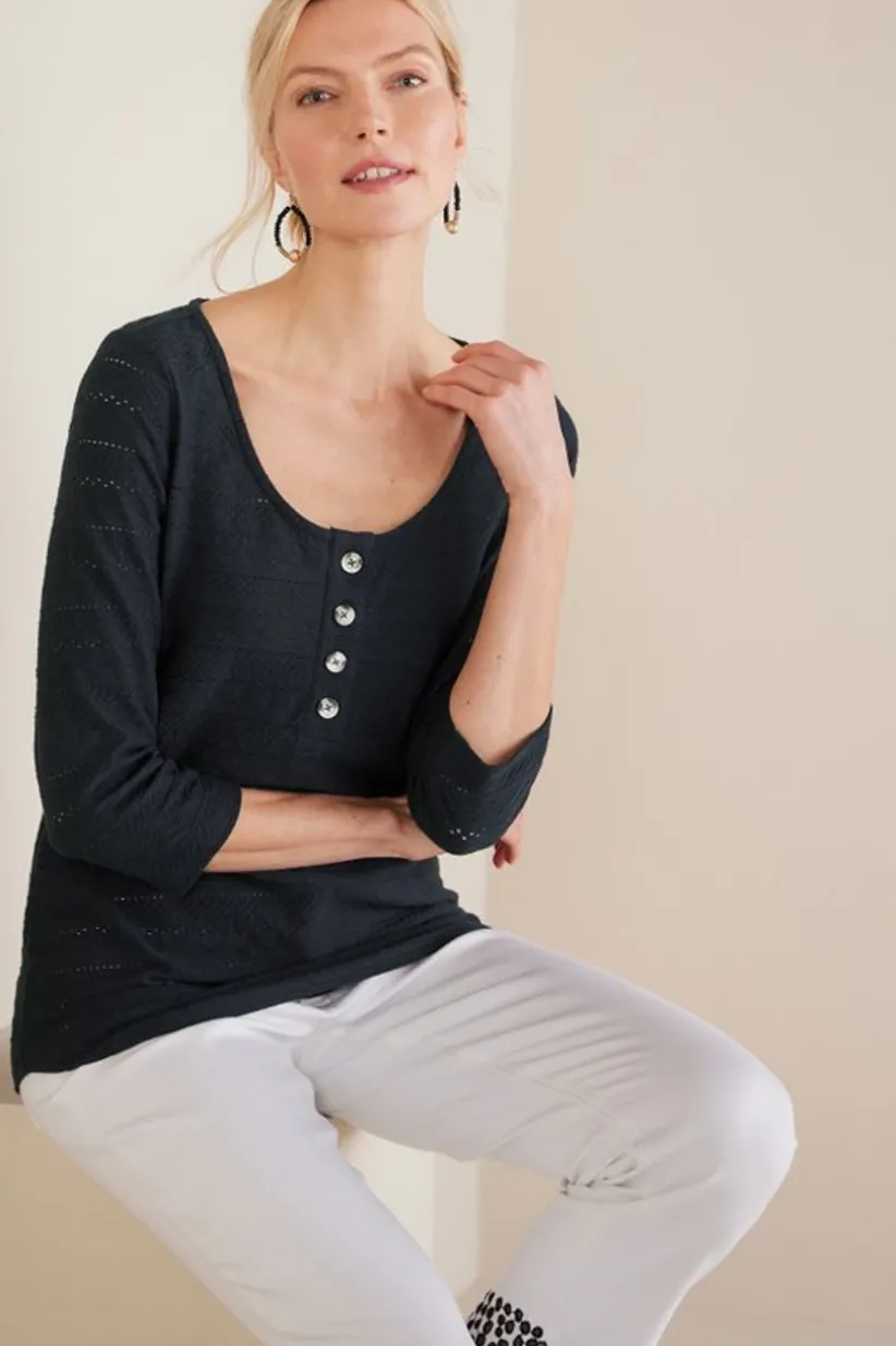 Jude Textured Top<Soft Surroundings Sale
