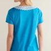 Kaitlyn Embellished Knit Tee<Soft Surroundings Outlet