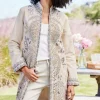 Kerala Embellished Natural Jacket<Soft Surroundings Hot