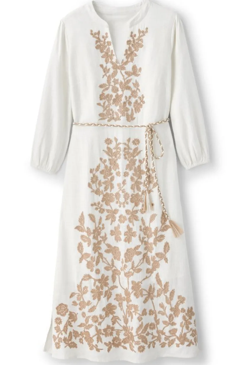 Kimora Embroidered Midi Dress<Soft Surroundings Hot