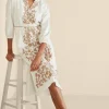 Kimora Embroidered Midi Dress<Soft Surroundings Hot