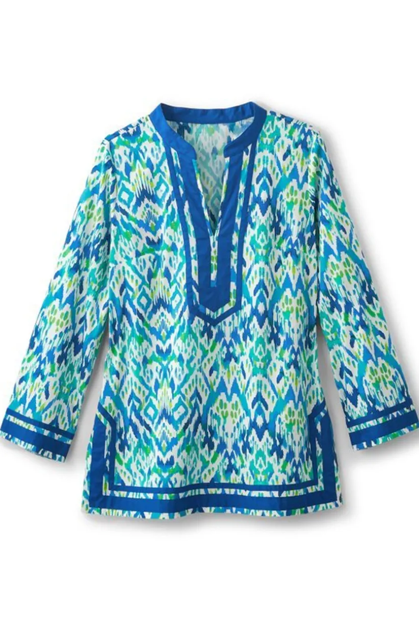 Kirti Ikat Tunic<Soft Surroundings Outlet