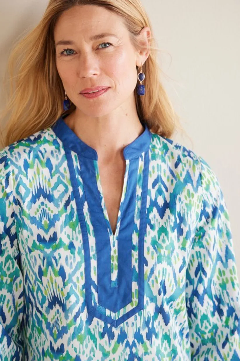 Kirti Ikat Tunic<Soft Surroundings Outlet