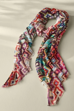 Kristin Kaleidoscope Scarf<Soft Surroundings Outlet
