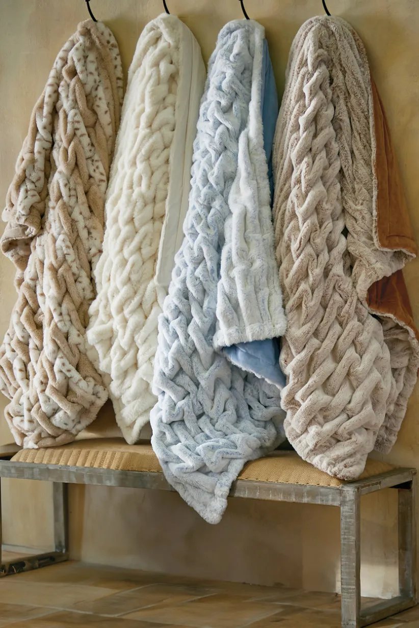 La Parisienne Faux Fur Throw<Soft Surroundings New