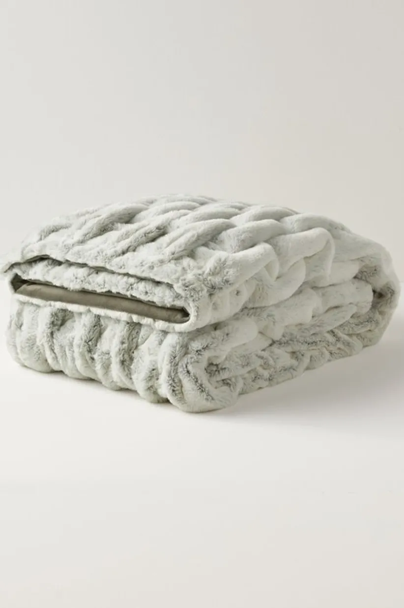 La Parisienne Faux Fur Throw<Soft Surroundings New
