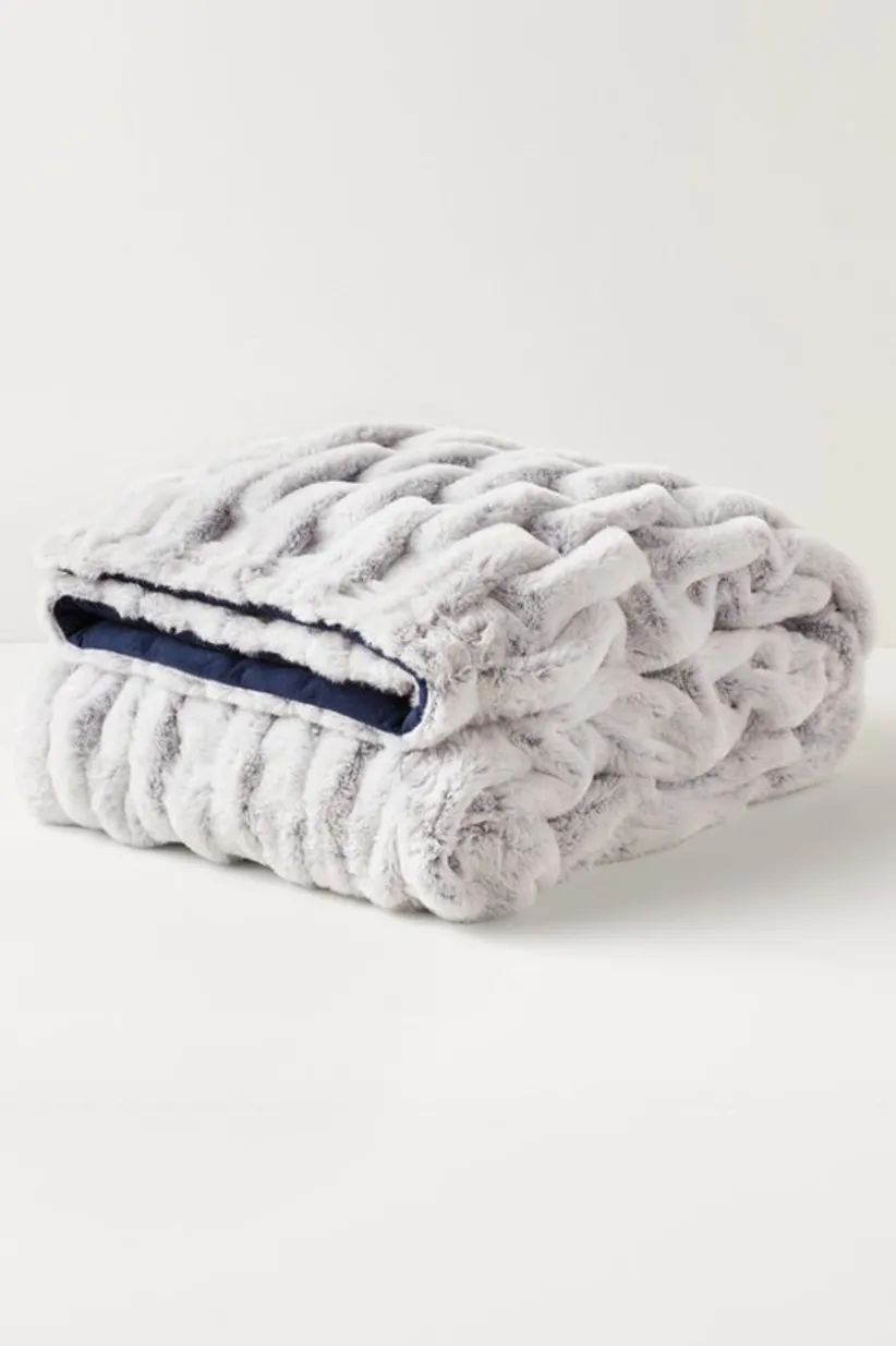 La Parisienne Faux Fur Throw<Soft Surroundings New