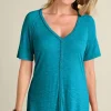 Lainey Slub Tee<Soft Surroundings Fashion