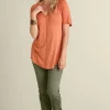 Lainey Slub Tee<Soft Surroundings Fashion