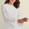 Lilith Lace Top<Soft Surroundings Sale