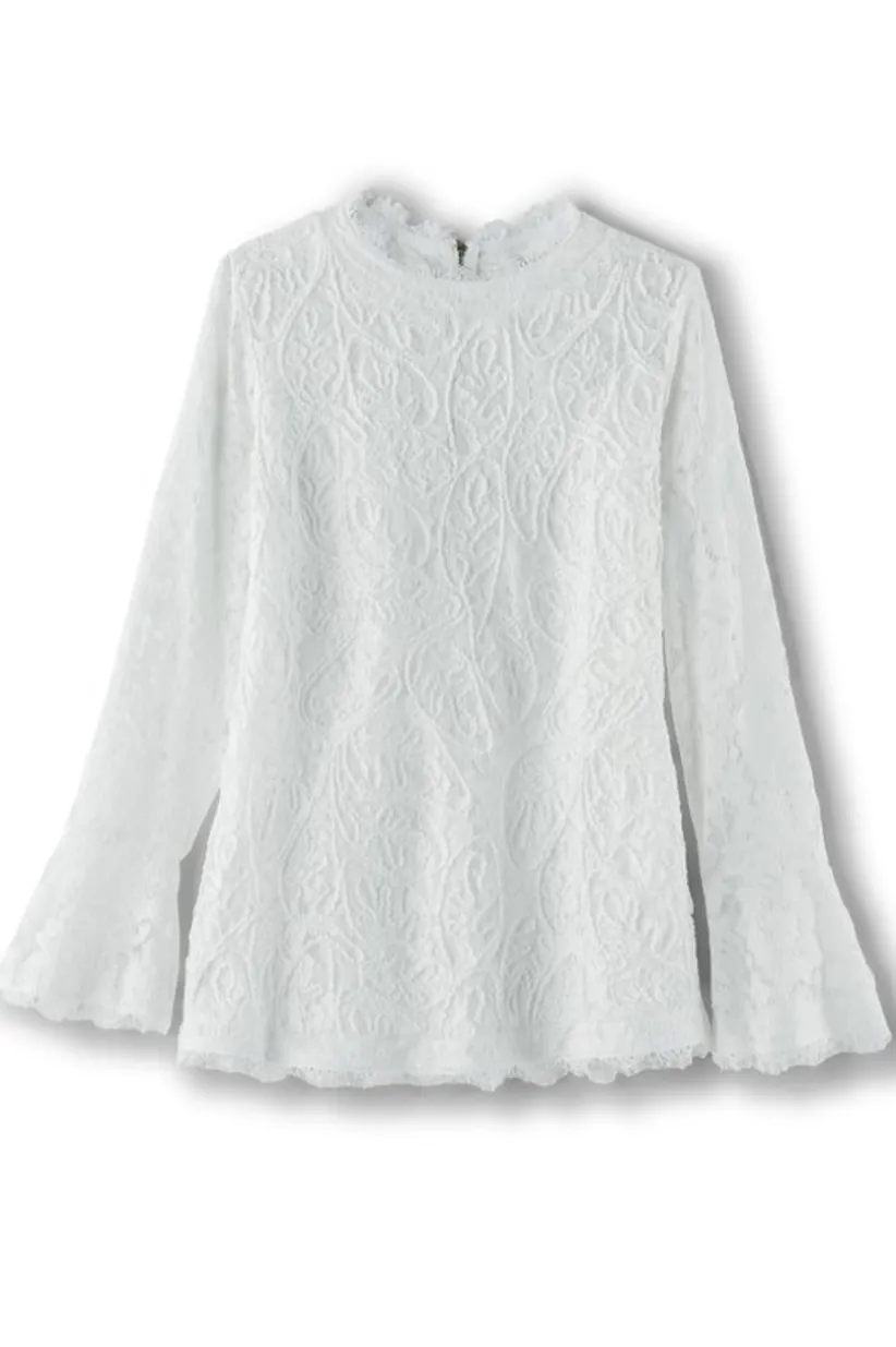 Lilith Lace Top<Soft Surroundings Sale
