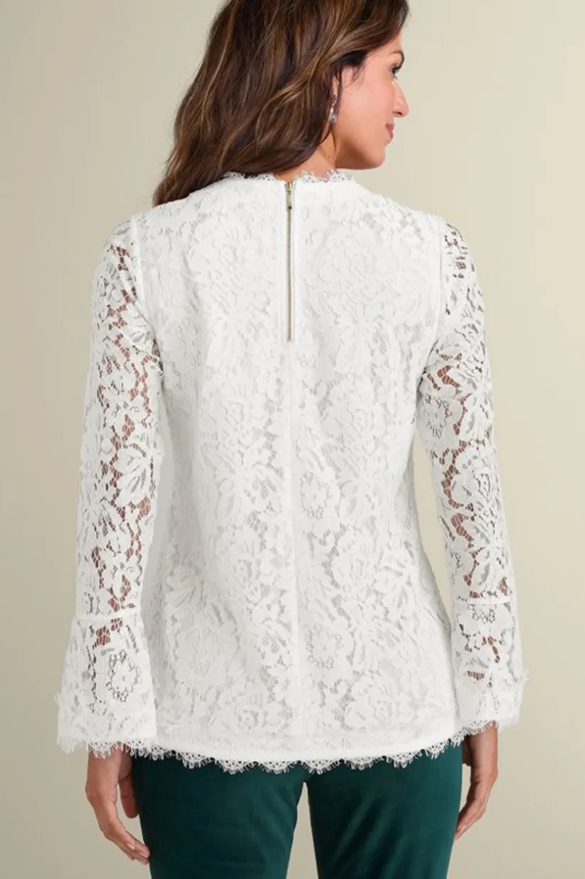 Lilith Lace Top<Soft Surroundings Sale