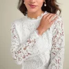 Lilith Lace Top<Soft Surroundings Sale