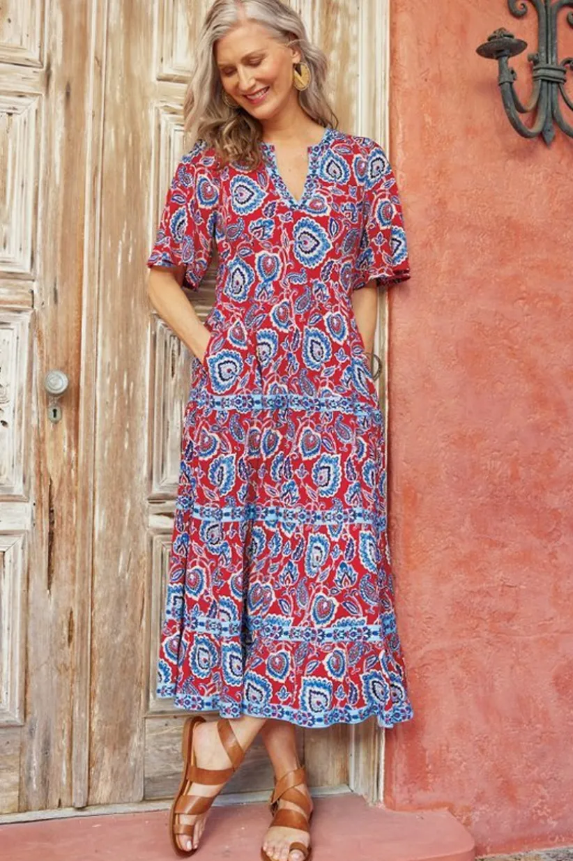 Lilith Midi Dress<Soft Surroundings Best