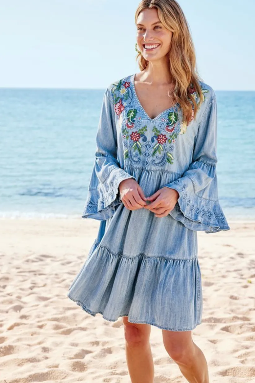 Lina Short Dress<Soft Surroundings Hot