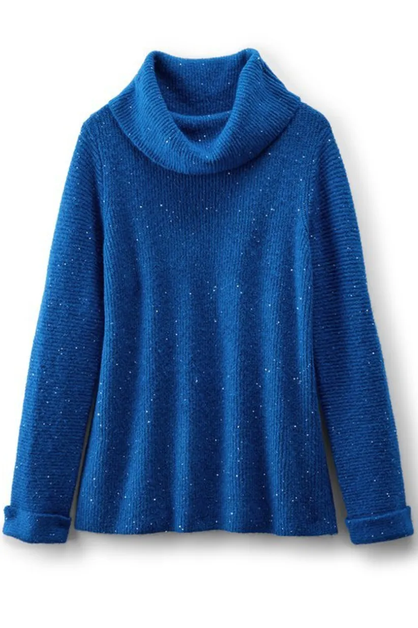 Linley Sequin Sweater<Soft Surroundings Online