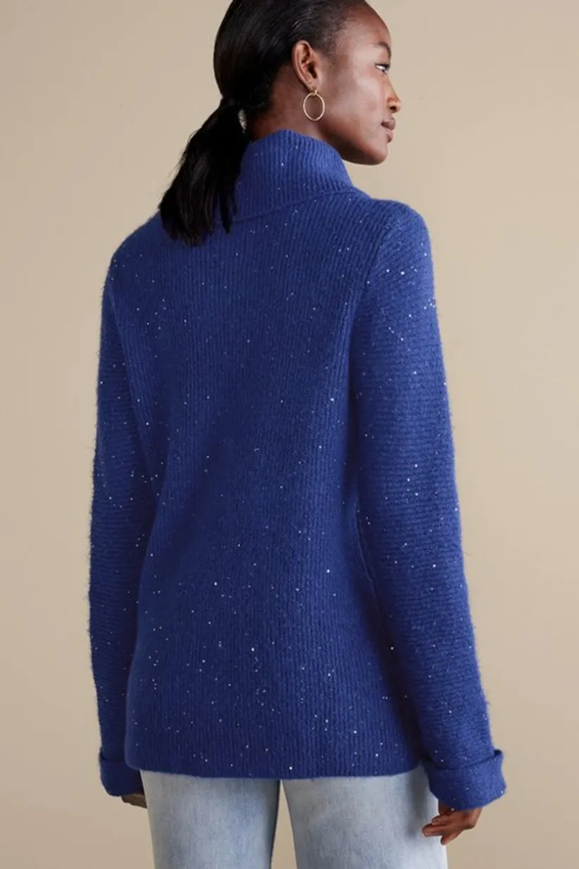 Linley Sequin Sweater<Soft Surroundings Online