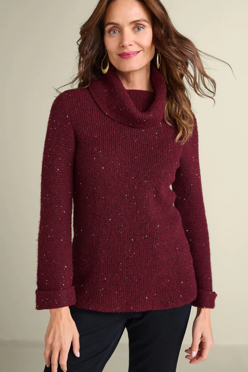 Linley Sequin Sweater<Soft Surroundings Online