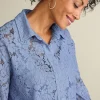 Lisa Lace Button Front<Soft Surroundings Hot