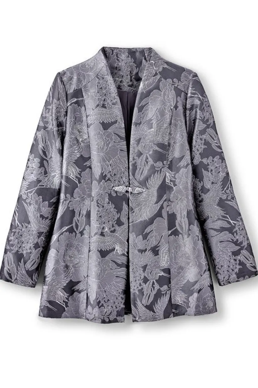 Lismore Jacquard Jacket<Soft Surroundings New
