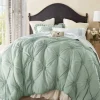 Lombardi Smocked Coverlet I<Soft Surroundings Online