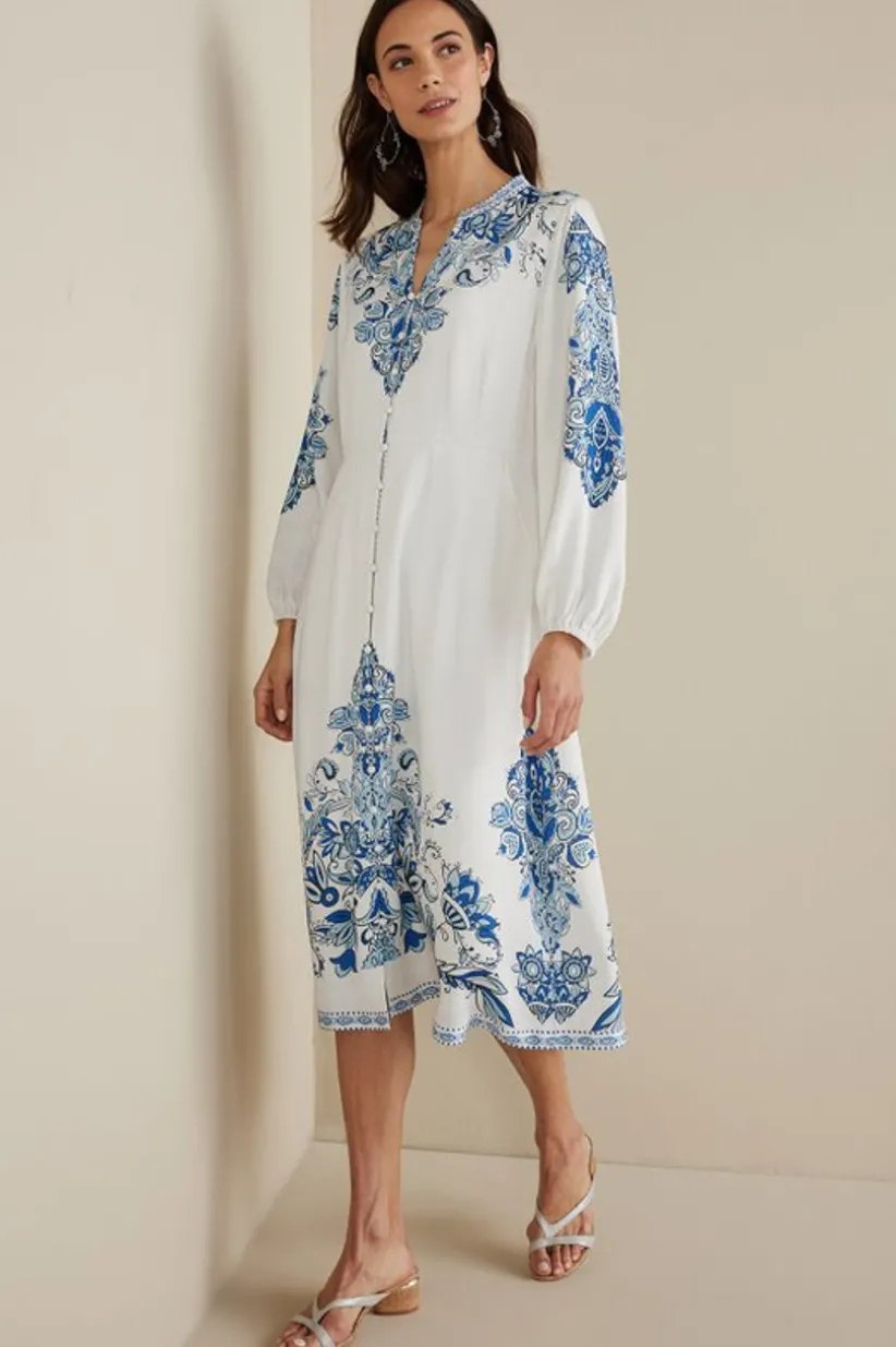 Louise Midi Dress<Soft Surroundings Clearance