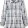 Mad About Plaid Top<Soft Surroundings Outlet